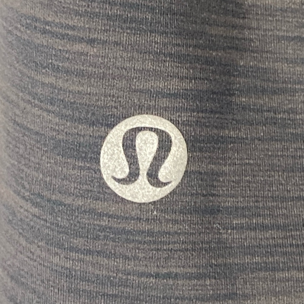 Lululemon‎ Wunder Train High Rise Crop 23” Graphite Gray Womens 8 - Picture 6 of 8